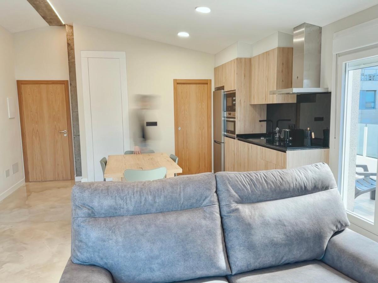 Apartamentos Avenida Areas Sanxenxo Buitenkant foto