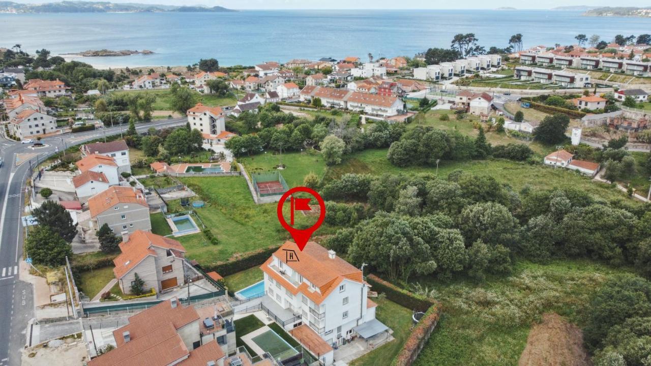 Apartamentos Avenida Areas Sanxenxo Buitenkant foto